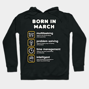 Bornn in March Hoodie